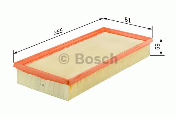 BOSCH F026400387 FILTR RENAULT POWIETRZA