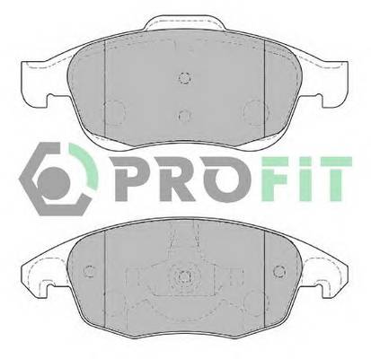PROFIT 5000-1971 Колодки гальмівні дискові