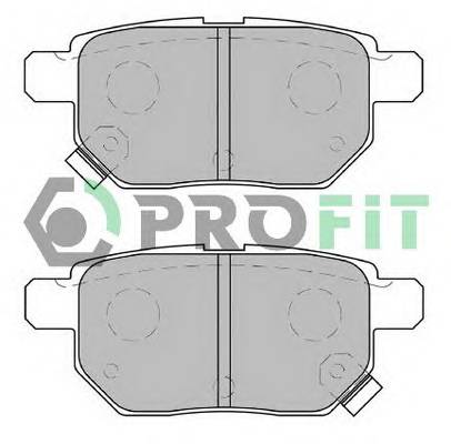 PROFIT 5000-2013 Колодки гальмівні дискові