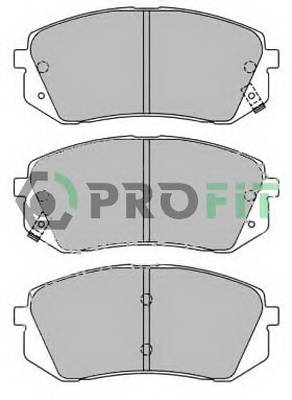 PROFIT 5000-2022 Колодки гальмівні дискові