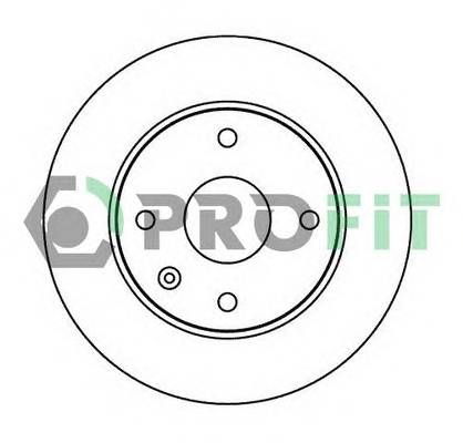 PROFIT 5010-2003 Диск гальмівний