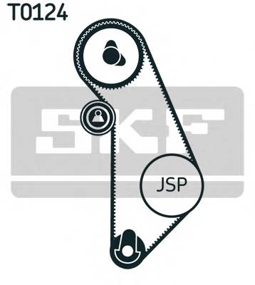 SKF VKMA 01009 Комплект ременя ГРМ