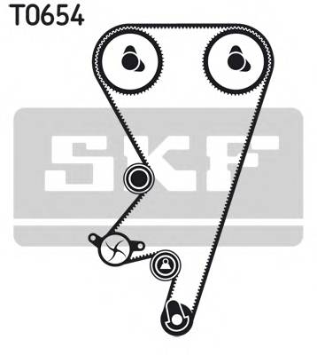 SKF VKMA 05202 Комплект ремня ГРМ