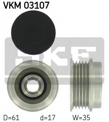 SKF VKM 03107 Механизм свободного хода