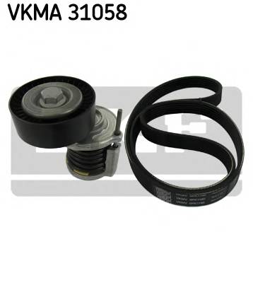 SKF VKMA 31058 Поликлиновой ременный комплект