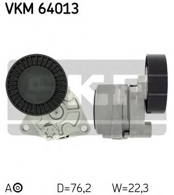 SKF VKM 64013 Натяжной ролик, поликлиновой