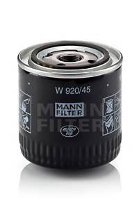 MANN-FILTER W 920/45 Масляный фильтр