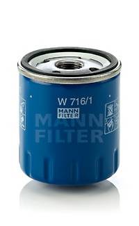 MANN-FILTER W 716/1 Масляный фильтр