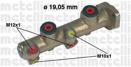 METELLI 05-0077 Главный тормозной цилиндр