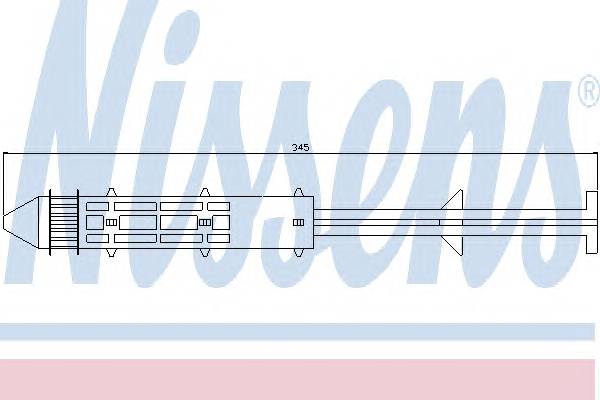 NISSENS 95326 Осушитель, кондиционер