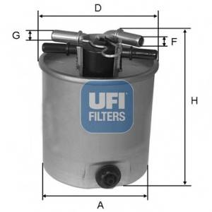 UFI 55.392.00 Топливный фильтр