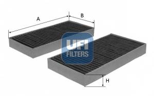 UFI 54.127.00 Фильтр, воздух во