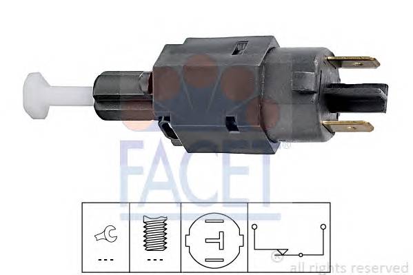 FACET 7.1098 Выключатель фонаря сигнала