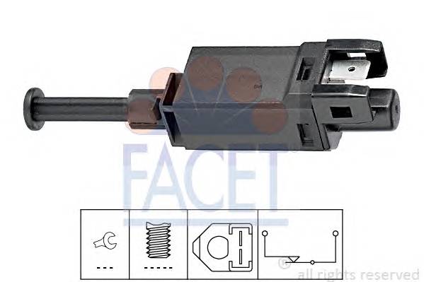 FACET 7.1055 Выключатель фонаря сигнала