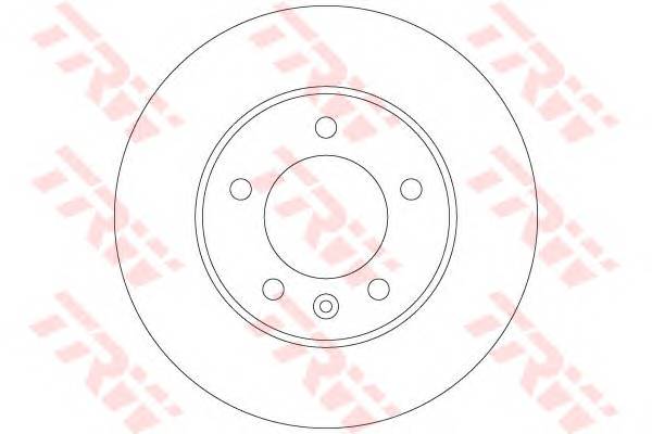TRW DF6120 Тормозной диск