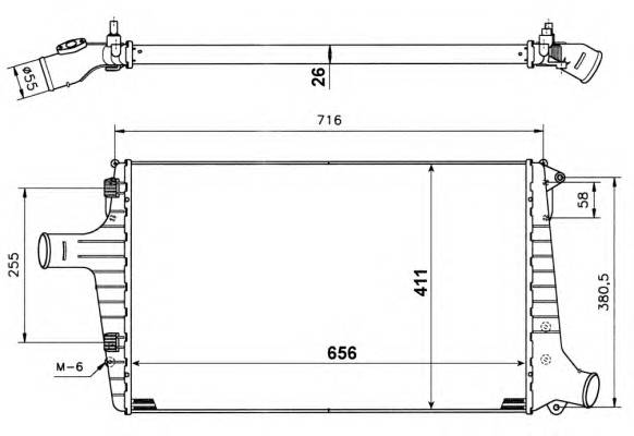 NRF 30118A Интеркулер