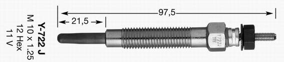 NGK 9974 Свічка розжарювання