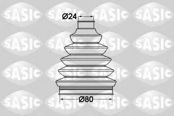 SASIC 1904031 Комплект пылника, приводной