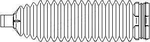 TOPRAN 110 979 Пыльник, рулевое управление