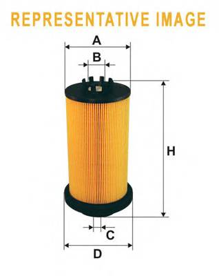 WIX FILTERS WF8470 Паливний фільтр