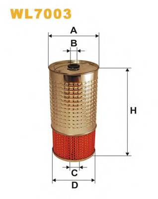 WIX FILTERS WL7003 Масляный фильтр