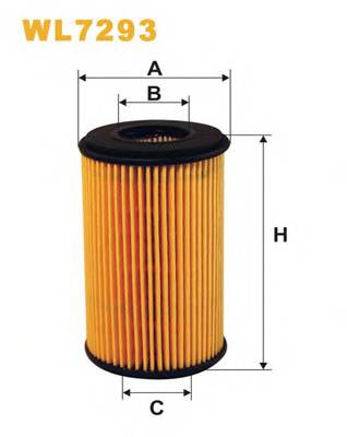 WIX FILTERS WL7293 Масляный фильтр