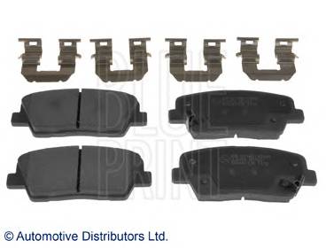 BLUE PRINT ADG042126 Комплект гальмівних колодок,