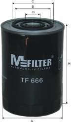 MFILTER TF666 Масляный фильтр