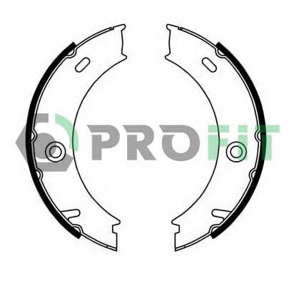 PROFIT 5001-0625 Колодки гальмівні барабанні