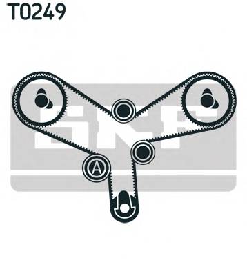 SKF VKMA 03261 Комплект ремня ГРМ
