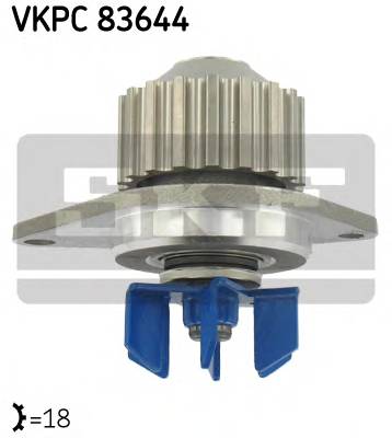 SKF VKPC 83644 Водяной насос