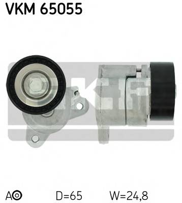 SKF VKM 65055 Натяжной ролик, поликлиновой