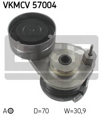 SKF VKMCV57004 Натягувач ременя