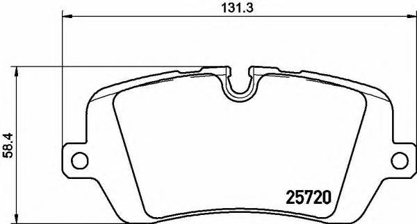 BREMBO P 44 021 KLOCKI HAM. RANGE