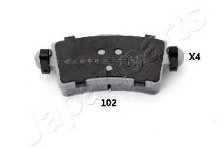 JAPANPARTS PP-102AF Комплект тормозных колодок,