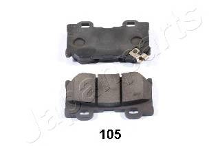 JAPANPARTS PP-105AF Комплект тормозных колодок,