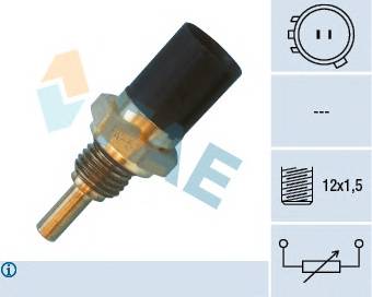 FAE 33450 Датчик, температура масла;