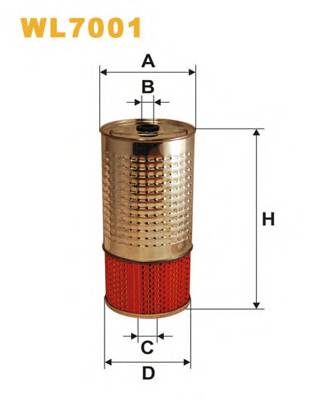 WIX FILTERS WL7001 Масляный фильтр