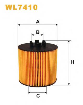 WIX FILTERS WL7410 Масляный фильтр