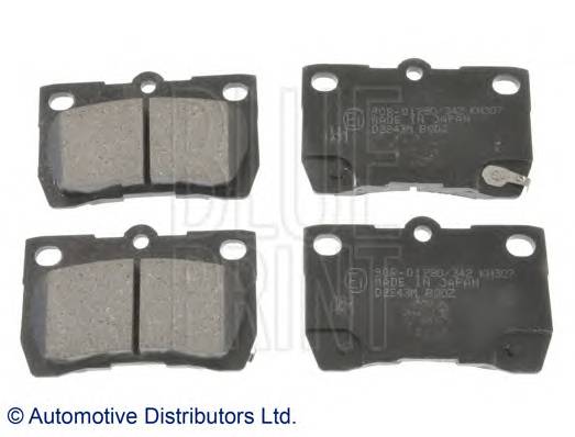 BLUE PRINT ADT342178 Комплект тормозных колодок,