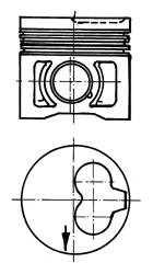 KOLBENSCHMIDT 91386610 Поршень