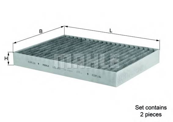 KNECHT LAK 292/S Фільтр, повітря у