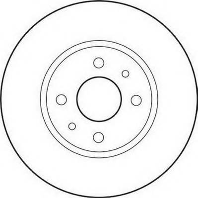 JURID 562178JC Тормозной диск