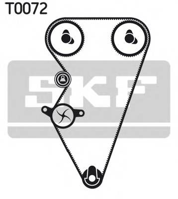 SKF VKMA 07310 Комплект ременя ГРМ