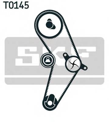 SKF VKMA 01113 Комплект ремня ГРМ