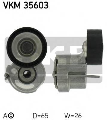 SKF VKM 35603 Натяжной ролик, поликлиновой