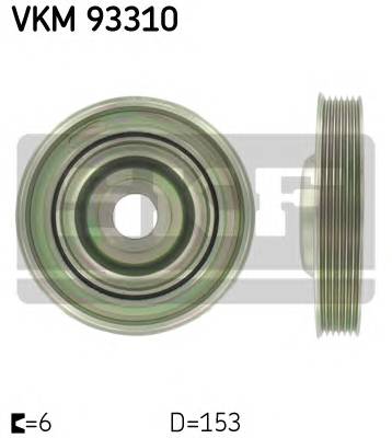 SKF VKM 93310 Ременный шкив, коленчатый