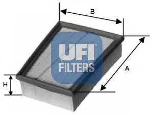 UFI 30.144.00 Воздушный фильтр