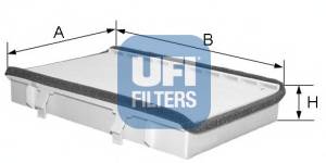 UFI 53.049.00 Фильтр, воздух во