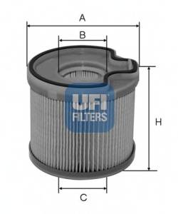 UFI 26.691.00 Топливный фильтр